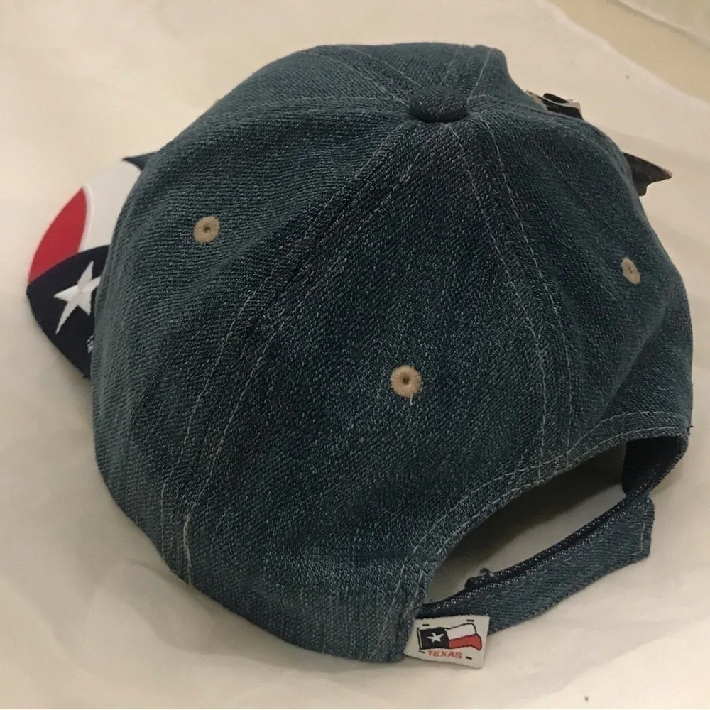 Don't Mess with Texas Cotton Red White Blue Adjustable Ball Cap NWT